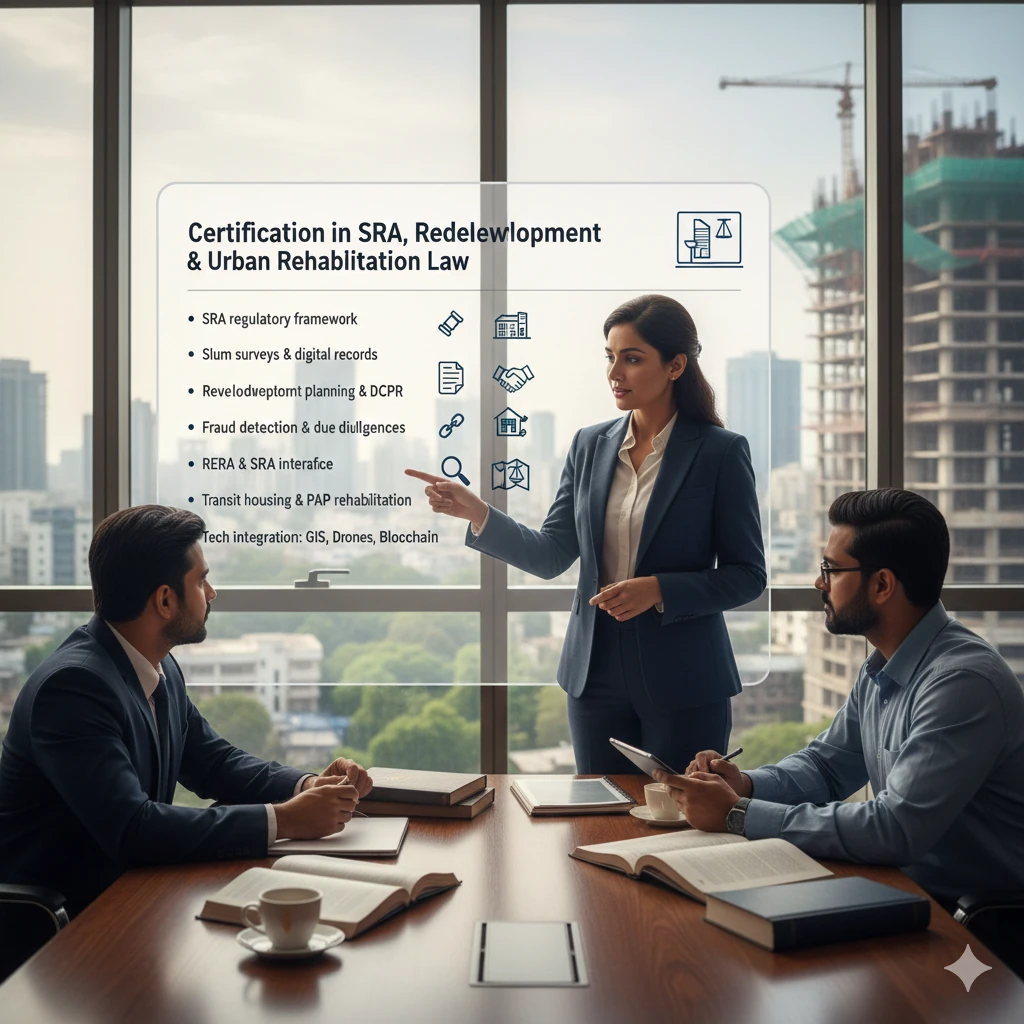 Certification in SRA, Redevelopment & Urban Rehabilitation Law